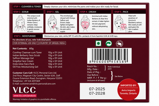 VLCC PARTY GLOW FACIAL KIT