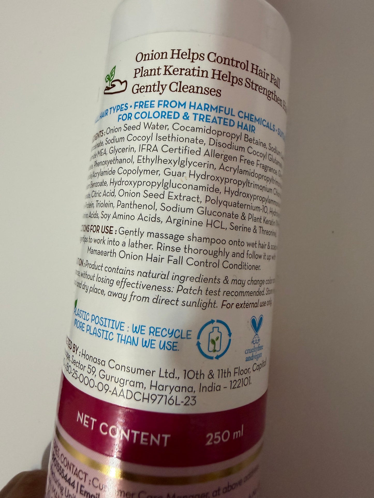 MAMAEARTH ONION HAIR SHAMPOO