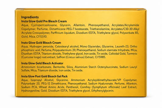 VLCC FACIAL GOLD BLEACH