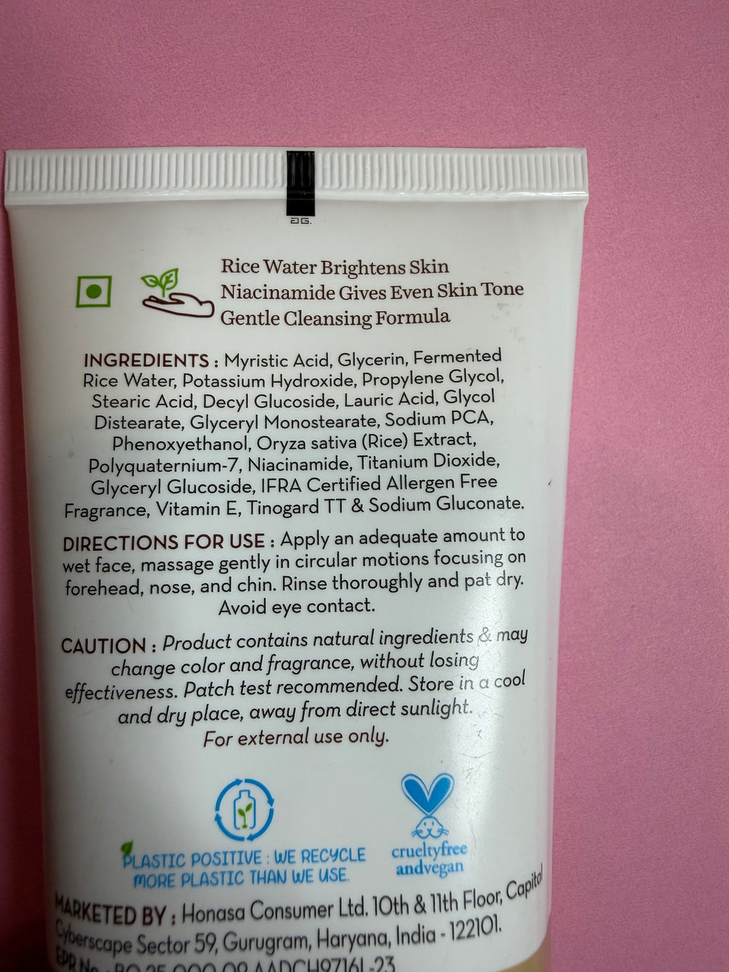 MAMAEARTH RICE FACEWASH