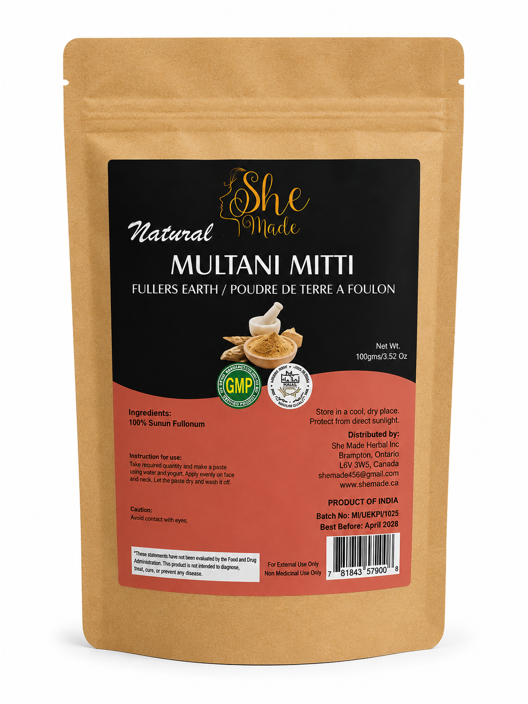 SHE MADE MULTANI MITTI