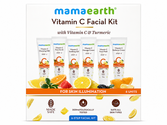 MAMAEARTH VITAMIN C FACIAL KIT