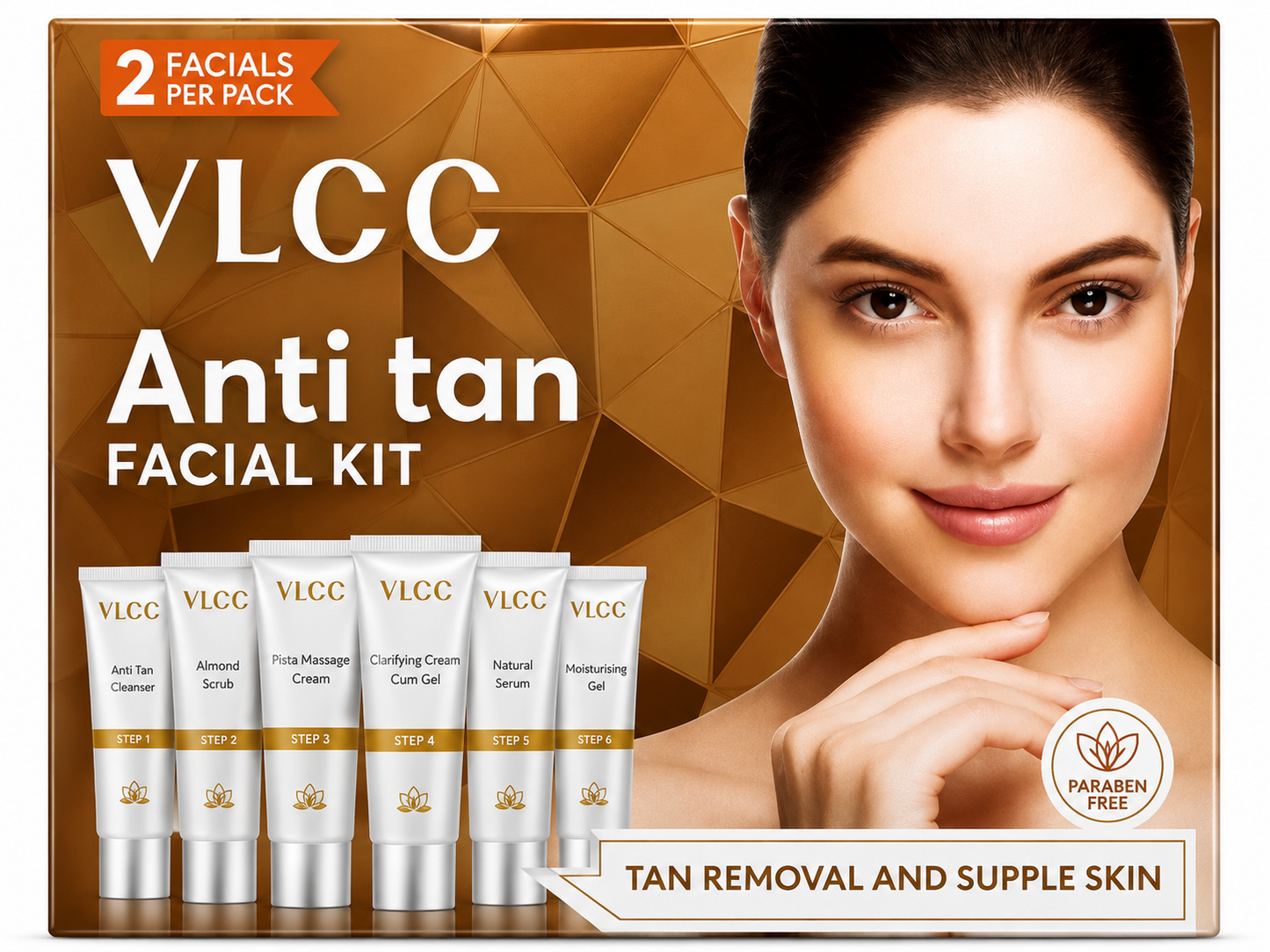 VLCC ANTI TAN FACIAL KIT
