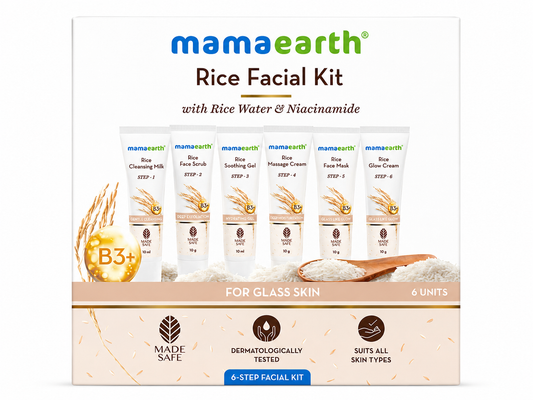 MAMAEARTH RICE FACIAL KIT