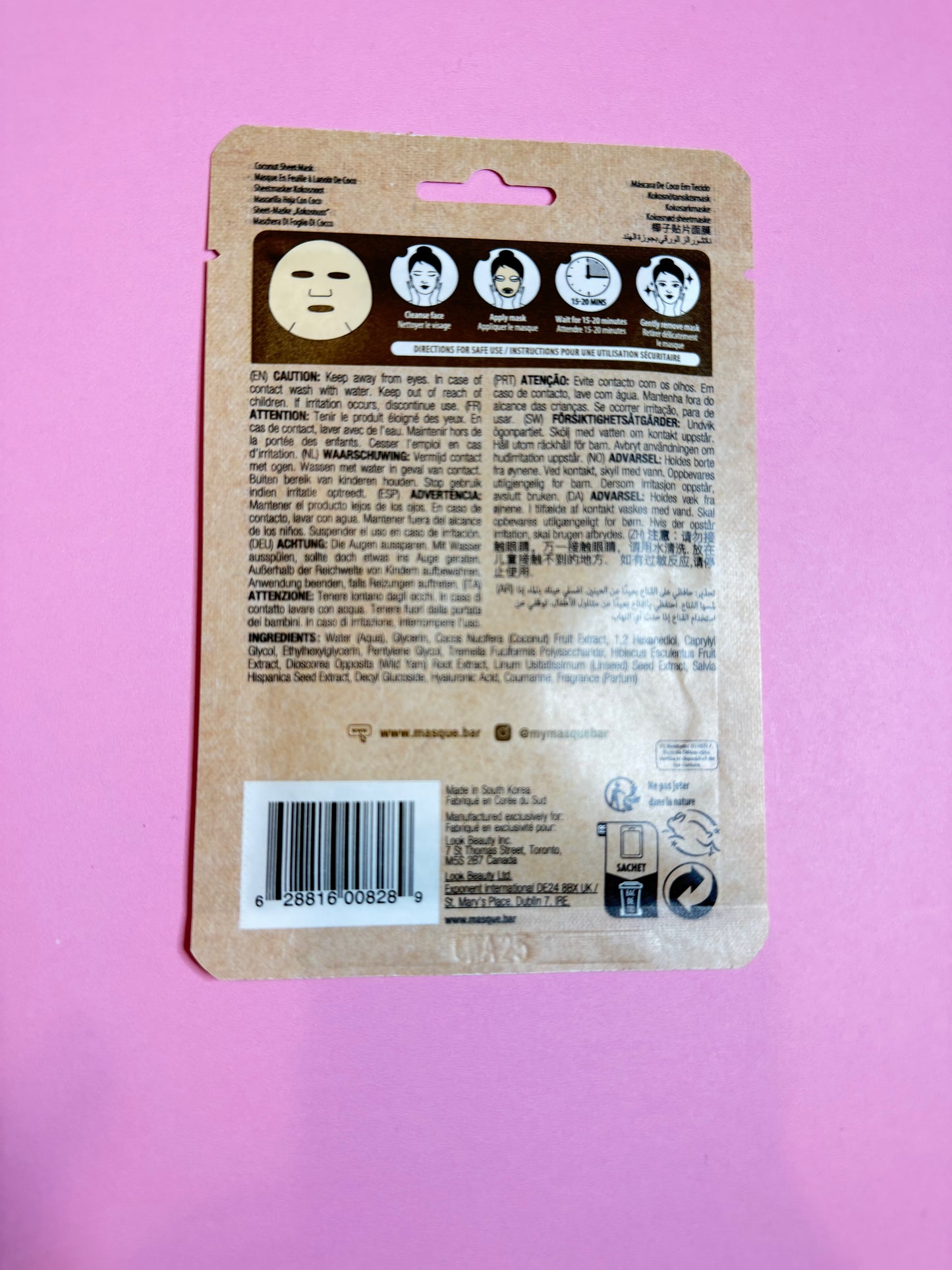 masque B.A.R coconut