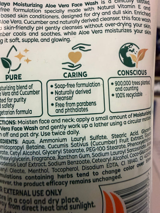 HIMALAYA ALOE VERA FACE WASH
