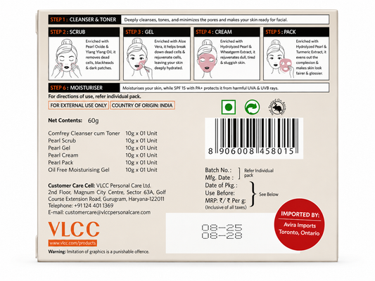 VLCC PEARL FACIAL KIT