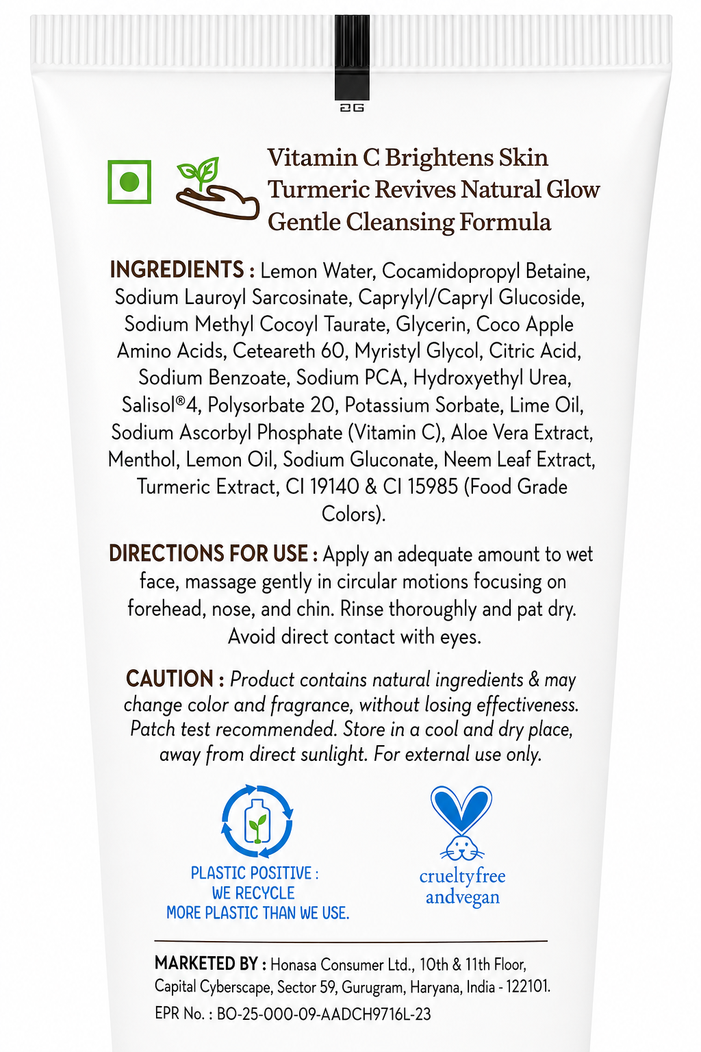MAMAEARTH VITAMIN C FACEWASH